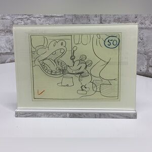 Disney Drop Exclusive Mickey Mouse Steamboat Willie Archives Collection Acrylic
